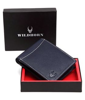 WildHorn Blue Men's Wallet