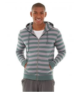 Ajax Full-Zip Sweatshirt -S-Green
