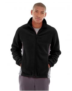 Orion Two-Tone Fitted Jacket-XL-Black